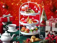 2時間カフェフリー【平日】真っ赤ないちごのクリスマスアフタヌーンティー