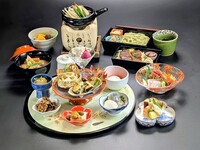 Due to popular demand, a second edition! [Kaga Stroll: Autumn Nights – The Colors of Late Fall & Bounties of the Season] A course allowing you to savor seasonal delicacies bit by bit + [1 drink included!]