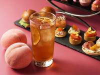 Time Sale 30％OFF! [Online Price] Peach Afternoon Tea + Special Drink 6,300 yen