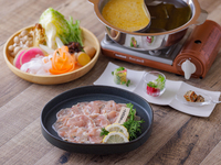 【Private Room】Shabu-shabu Hokkaido Shiretoko Chicken course