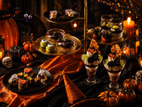 【15% Off Until 9/22】【October 2026 Exclusive】Halloween Evening Tea with Parfait