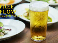【FREE FLOW付き＆秋DINNERコース 店内席指定なし】9月15日〜10月31日 秋DINNERコース＆フリーフロードリンク飲み放題付き　席指定なし 11,000円 (DINNER)