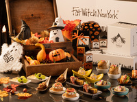 【Includes 4 souvenir brownies!】Fat Witch New York × Harvest Festival Afternoon Tea（10/1～11/1）