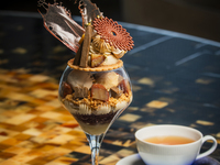 Parfait Lunch Course Mont Blanc Parfait