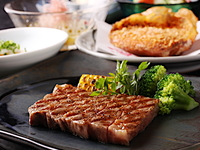 【From Oct.】Seryna Dinner [Kobe Beef Char-Broiled Steak]