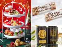 🎄早割10%OFF🎄【12/21・22・23】メッセージプレート＆紅茶のクリスマスプチギフトプレゼント！真っ赤ないちごのクリスマスアフタヌーンティー