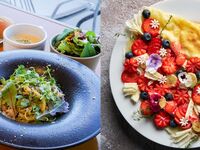 【For anniversaries and celebrations】 BOTANICAL AUTUMN LUNCH SET (change dessert to crêpe)