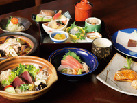[Host Seat with All-You-Can-Drink] A special kaiseki course exclusive to the Nihonbashi branch