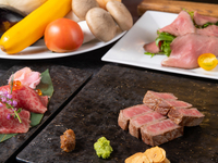 Kobe beef Todays’ Rare Part – full course, 9 dishes