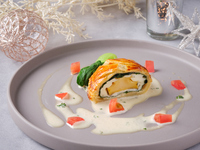 【Xmas2026】(Natale Grande) Toast with Dom Pérignon + souvenir sweets; a luxurious dinner featuring caviar, Brittany lobster, Ezo abalone, and Wagyu Rossini-style