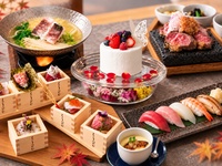 全12品【秋の周年限定 美味六鮮 記念日コース】～旬の山海の幸を少しずつ。鮨と旬彩を愉しむ、ケーキ付き記念日コース～ 【平日5900/土日祝6400】