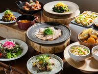 11/1～【平日】和×イタリアンのランチビュッフェ｜ローストポーク食べ放題＆選べるメイン付き