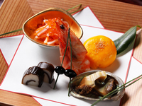 Special Celebration Course ~Live abalone and whole red sea bream~