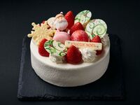 15cm クリスマスショートケーキ　【11:00～13:00】