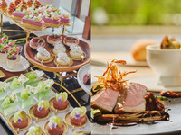 【平日限定！3時間滞在カフェフリー】◇スイーツ8種のデザートワゴン付き◇ハーフコースランチ全4品-SEASON-