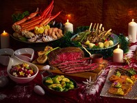 （12/24～25）乾杯用グラスシャンパン付き！クリスマスディナーフルブッフェ