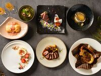 【Xmas2026】乾杯酒付　飛騨牛や鮑・伊勢海老を堪能する鉄板焼き特別コース(早割)