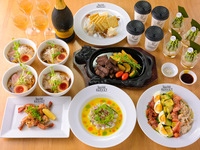 【飲み放題付】プレミアムプラン(10月Menu)