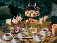 "Winter Sparkle" Afternoon Tea: Red Berries & White Chocolate (Includes Hilton Yokohama Original Bear) – December Exclusive