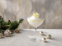 [Chinese Parfait Afternoon Tea Option Menu] + Snow Pearl Cocktail