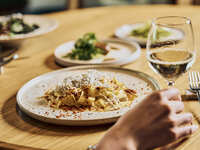 ‐13:30限定プラン‐  乾杯スパークリング付き【STANDARD LUNCH COURSE】スープ+前菜+パスタ+メイン+デザート