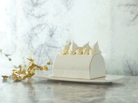 Christmas White Log