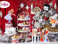 【土日祝 （わんちゃん同伴無）】カフェフリー付  アリスのクリスマスギフトアフタヌーンティー
