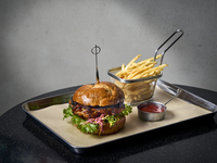 [October Special] Jerk Chicken Burger