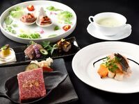 Omi-Rindfleisch- und Meeresfrüchte-Teppanyaki-Gang - Supreme Sirloin 100 g