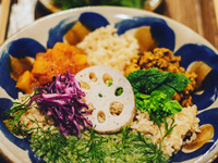 【前日18時まで予約受付】3種のベジタブルスパイシーカレーランチ