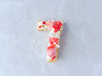 12/1～土日祝【家族のお祝いにおすすめ】数字が選べるナンバーケーキ1桁付！前菜・パスタ・メイン等全4品記念日ランチ