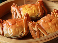 【上海蟹/ランチ】季節限定の上海蟹コース