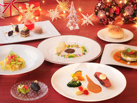 12/24・25ディナー限定【窓側席 確約プレミアムプラン グラスシャンパーニュ付】🎄SATSUKIクリスマスディナー🎄￥24,200（税込・サービス料別）