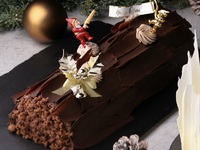 【クリスマスケーキ】ブッシュドノエル