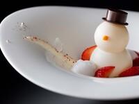 クリスマスコース　乾杯シャンパン(スタンダード)1杯付き