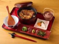 Kabayaki set meal (top)