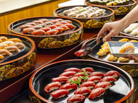 【11月第4土日限定】寿司ビュッフェと和食ランチ御膳～3歳以下～