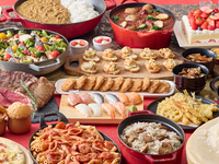 【大晦日】新春ディナー！お酒類もご自由に！夜には年越しそば、ローストビーフ、握りたてお寿司、揚げたての天麩羅が登場！12/31
