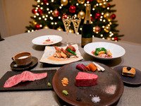 【遅い時間でお得に】伊勢海老含む豪華食材満載 Xmas2026特別コース　※乾杯スパークリングワイン付