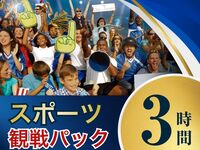 【月～木★限定価格】メインが選べる軽食3品付き！スポーツ観戦パック3時間 （利用開始17時以降）