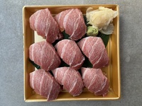 【数量限定】天然本鮪大トロの握り寿司（8貫）