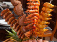  [Dinner Churrasco/male] 15 types of Churrasco including Wagyu beef, about 50 Brazilian dishes, with dessert buffet