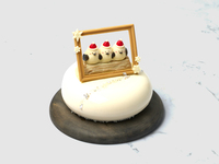 【オプション 12/18-27 限定】シマエナガ クリスマス（15センチ）