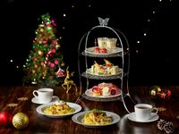 【11～12月】イブニングハイティー「Winter Holiday」（SIROCCO含む紅茶・コーヒー飲み放題＆フリーフロー）【120分制】