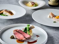 【メニュー紹介】前菜・パイ包みスープ・魚とメイン料理（国産牛）のフルコース-SHIKITEI-