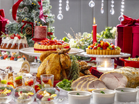 🎄＜2026年12月19日・20日・24日・25日＞ クリスマススペシャルディナービュッフェ🎁★ 第1部 17：00～19：00