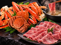 【Winter】Crabs and  A5 Kobe beef shabu shabu course