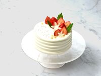 【オプション】クリスマスストロベリーショートケーキ 12cm