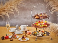 【13:00-17:00】11月限定★スパークリングワイン1杯付き『秋の恵みアフタヌーンティーセット』HP限定10％OFF