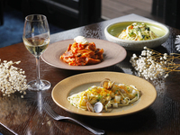 [December, January, February] Choose-your-own pasta + buffet (unlimited time)